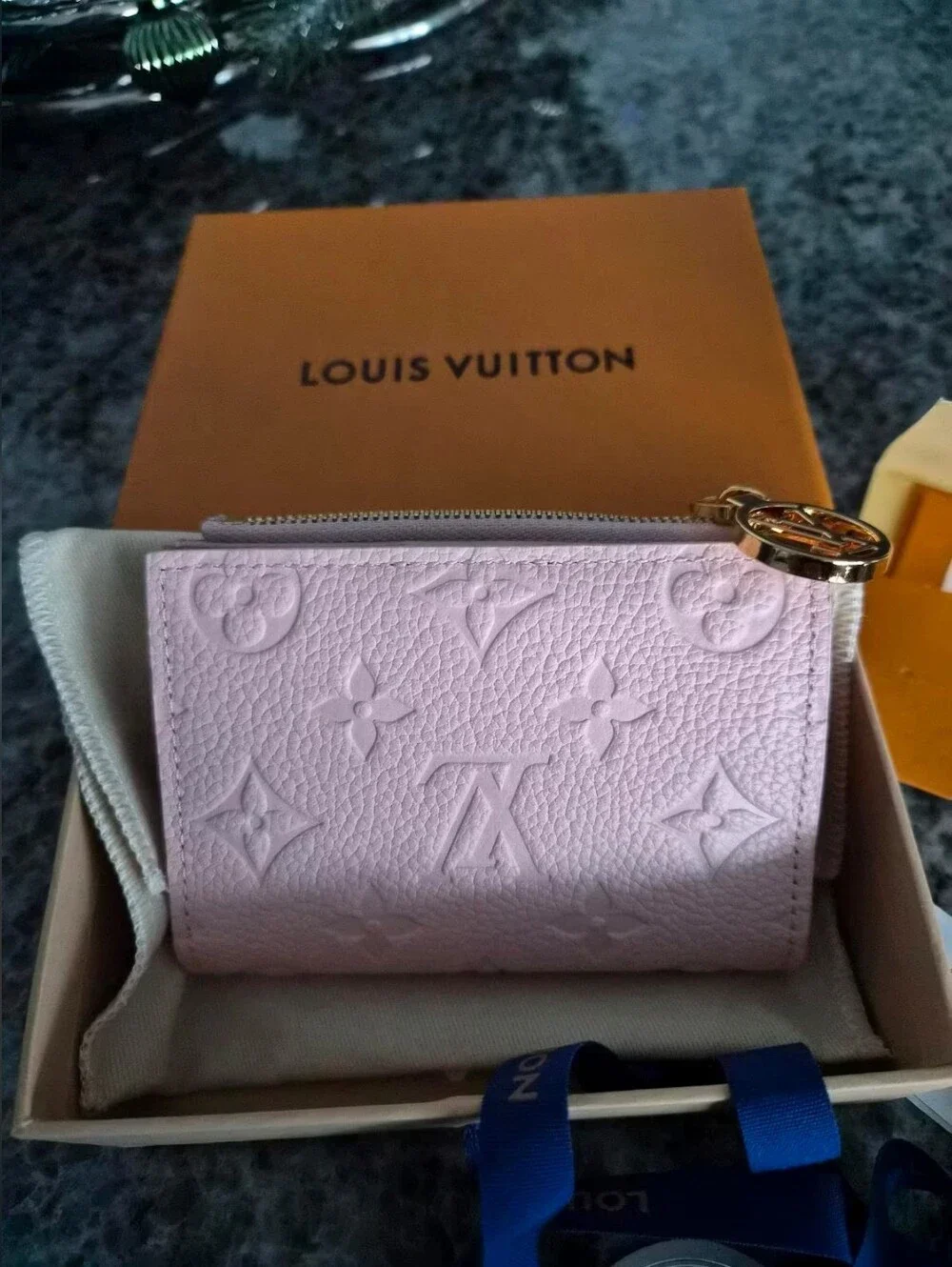 Louis Vuitton Pink Lisa Wallet